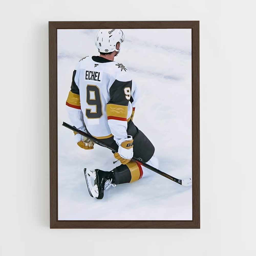 Poster La Glissade de Jack – affiche Hockey sur glace (vue 5)